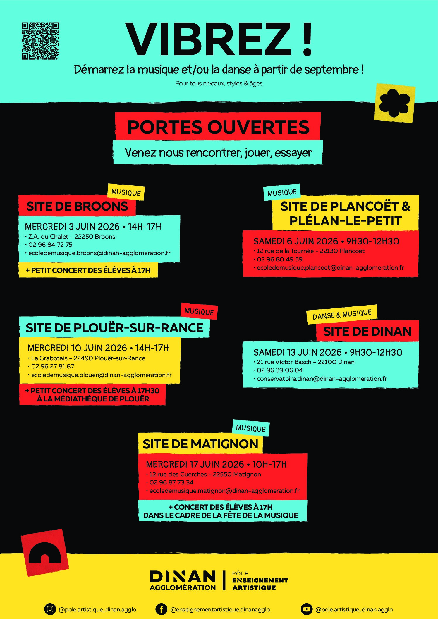 2026.06. JPO PEA - Affiche