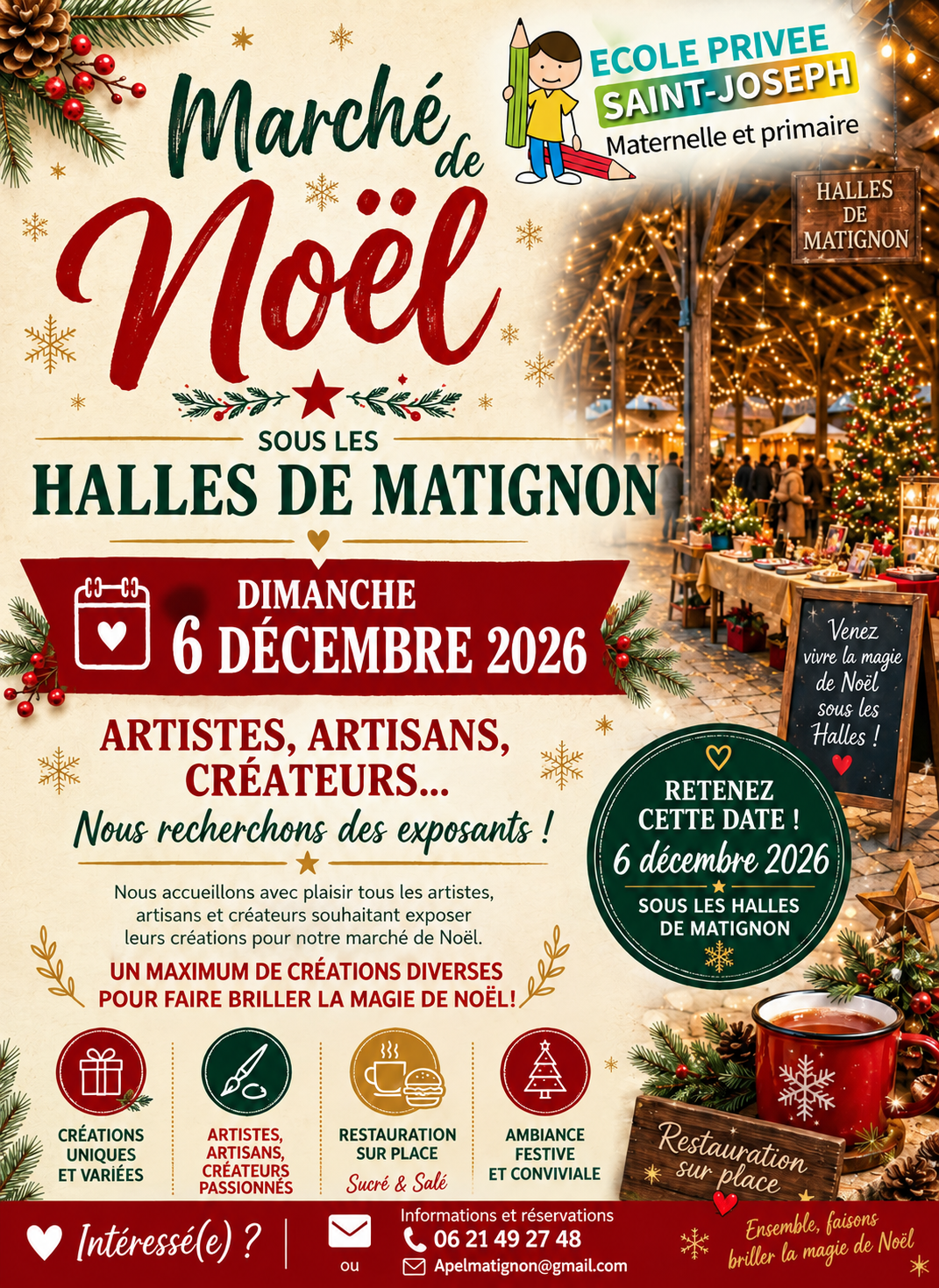 marche de noel ecole